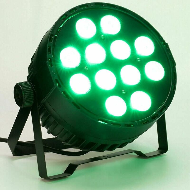 Clairage de scène led 120 w - 4 en 1 rvb - Pour fête, fête, club, carnaval [Classe énergétique a+]