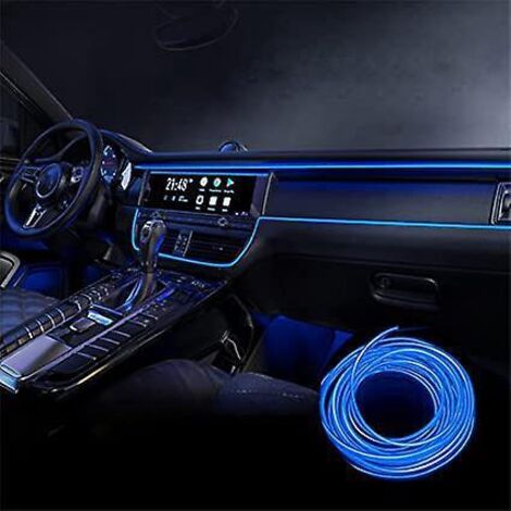 clairage Intrieur De Voiture,5m Bande Lumineuse  Led De Voiture,5v Bande Led Intrieur Auto,adapte  Toutes Les Lumires Ambiantes De Modle De Voitur