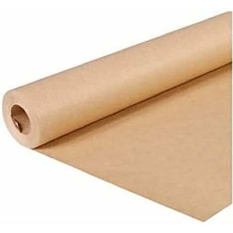 Clairefontaine 495071C - Carta Kraft reciclata, Marrone, 70 g, 25m x 1m