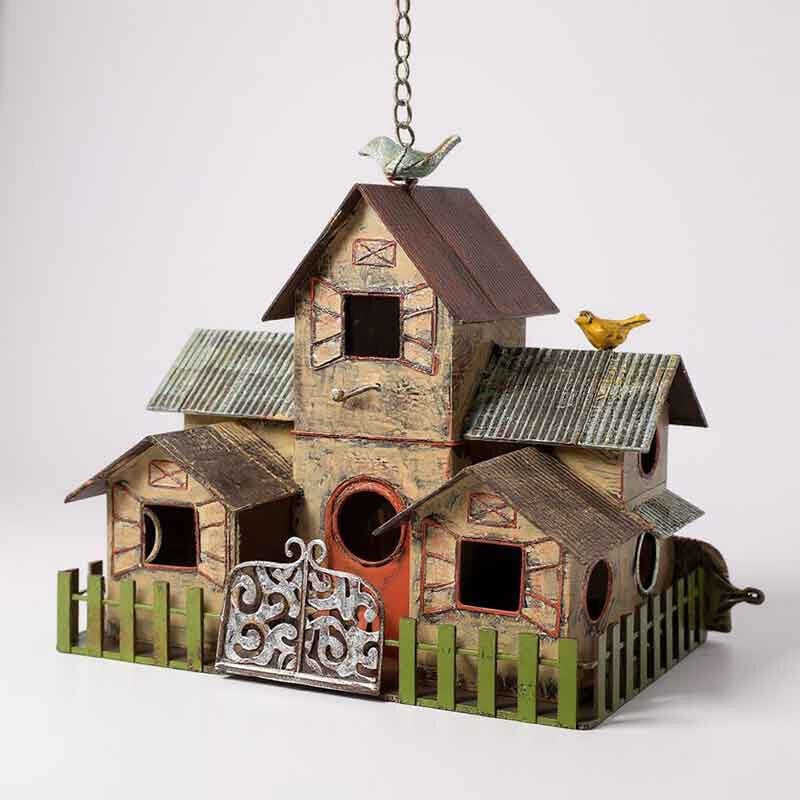 Nichoir enchanté à suspendre 33x18x72cm