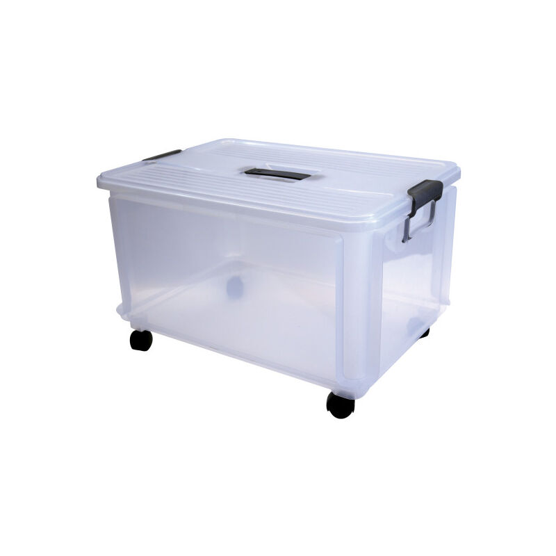 

Famesa-denox - Clak Box Jumbo 30 L. con ruedas 485x335x300 mm (3 Unds) | Natural