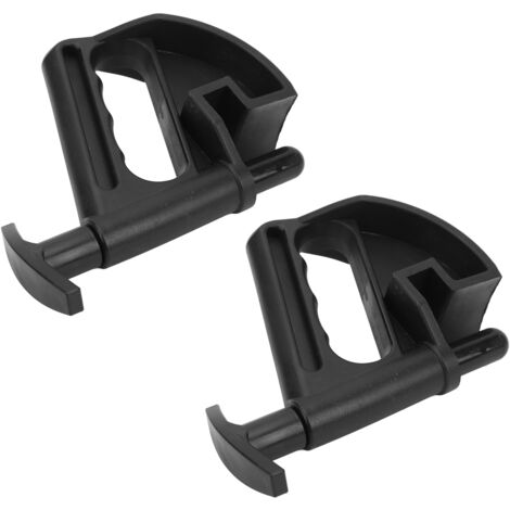 Clamp à talon universel pour pneus avec système ressort et butée en métal ABS (2 pièces) - Outil professionnel pour roues