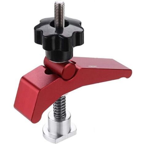 clamp Serre-joint en T avec rainure en T et rainure en T T-track Set d'outils pour la fabrication du bois