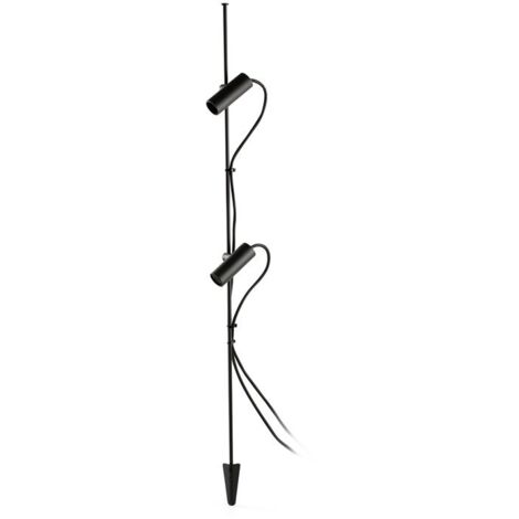CLAP 1030 Estaca negra 2x6W 3000K 38º 24V 75709-233