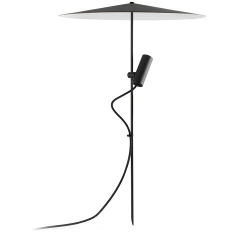 CLAP 630 Paletto nero 6W 3000K 38º con paralume 24V