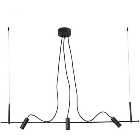 CLAP Lineare Pendelleuchte schwarz 3x6W 3000K 38º CLAP 75711-233