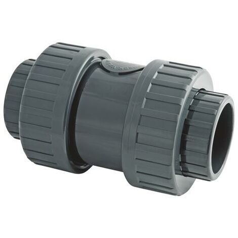Clapet à ressort inox PVC Pression Ø 75