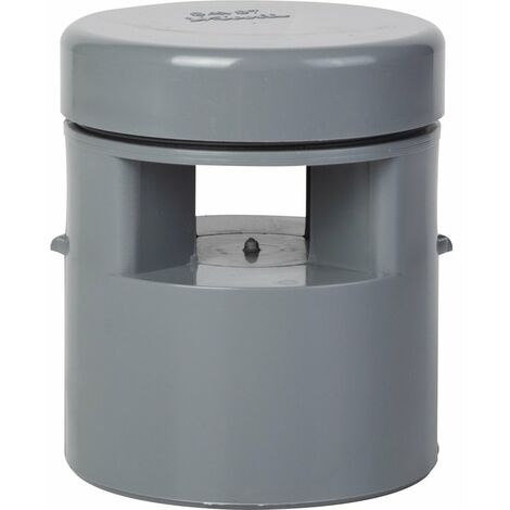 Aérateur à membrane PVC Ø 80 mm – Clapet aérateur pour diamètres 75-80 mm – Évite désamorçage siphons – Améliore écoulement eaux usées – Besoin D'Habitat - AMG7580