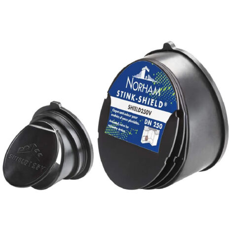 Clapet anti odeur Stink Shield vertical, diamètre 125 mm