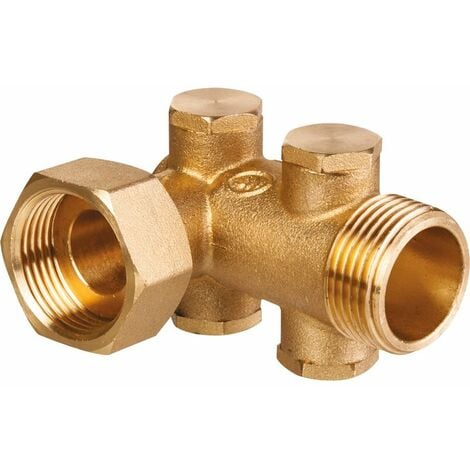 GRANDSIRE Clapet anti-pollution équerre - Après compteur - Mâle / Femelle