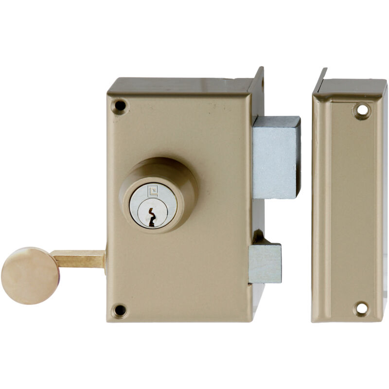 Serrure monopoint en applique MX4500 5 goupilles 5G verticale tirage C45 droite - heracles - MX-4550-5G-1