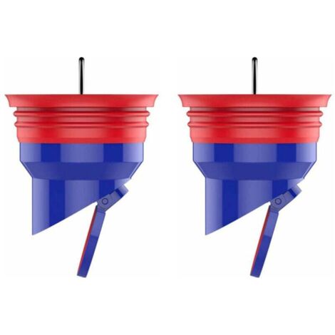 Clapet anti-refoulement pour le sol de douche, lévitation magnétique, valve vidange unidirectionnelle, bouchon rapide, baignoire, anti-odeur la cuisine 37-44MM(2PCS)