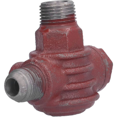 Clapet Anti-Retour 1/2" Fonte à Piston pour Système Pneumatique, Faible Perte de Charge