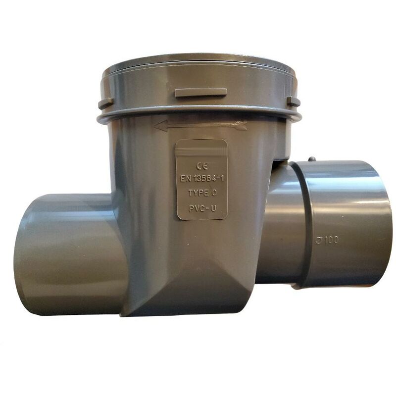 Clapet anti-retour ø 100 à coller mf