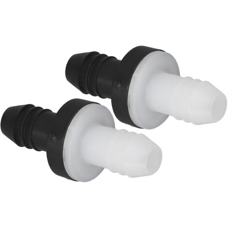 Clapet Anti-Retour 10mm pour Pompe à Air Aquarium, 2 Pièces - Valve de Contrôle Débit Gaz Liquide
