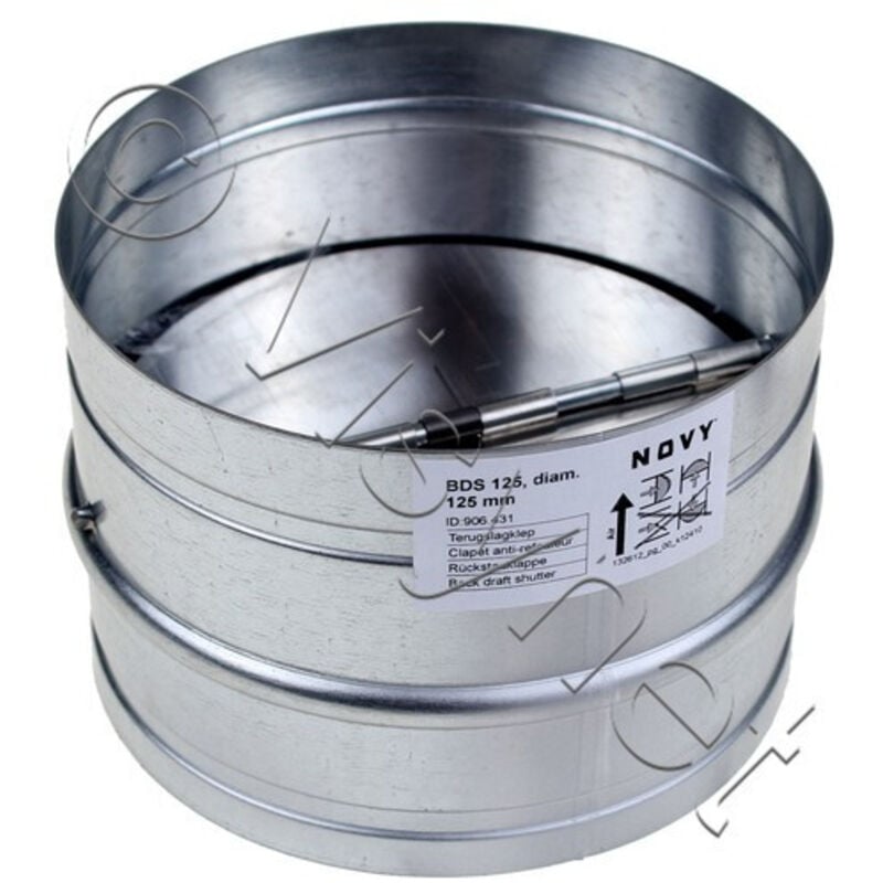 Novy - clapet anti-refoulement pour hotte 906431