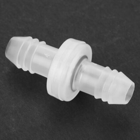 Clapet anti-retour 3/8" pour carburant et gaz, corps PP joint VITON 10mm