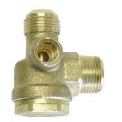 Clapet anti-retour 9048063 – 3/8 pouces filetage plomberie – Pour compresseurs d'air – Installation facile et performance fiable – Aerotec