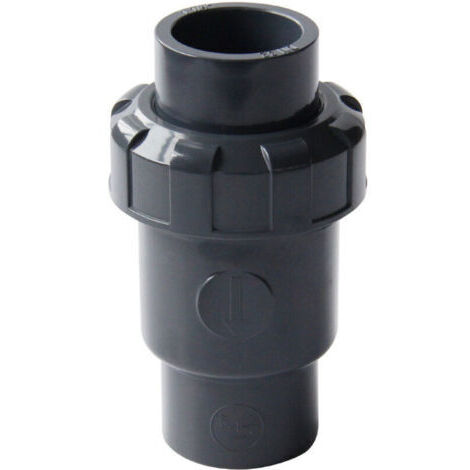 Clapet anti-retour à bille 20 25 32 40 50 63 75 90 110 mm, clapet anti-retour en PVC (diamètre intérieur 32 mm)