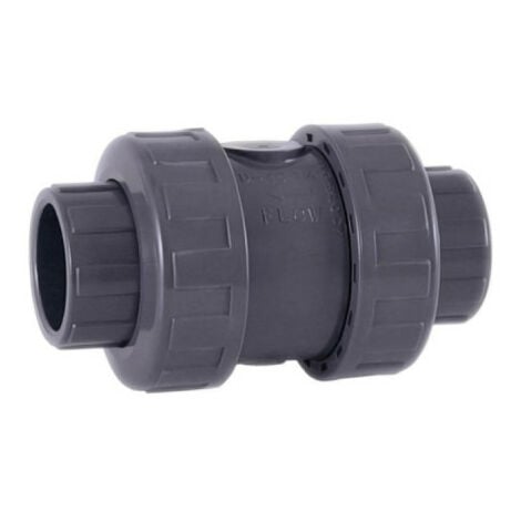Clapet anti-retour à coller MAREVA - D50 - DN40 - 904470 - Gris