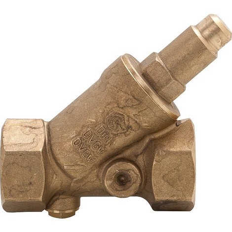 Clapet anti-retour a tete inclinée Boitier DIN 15 1/2" (clapet anti-retour)