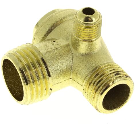 Clapet anti-retour chauffage central – Filetage plomberie 1" – Soupape pour compresseur Parkside Pko400a1 – Référence 400725009023