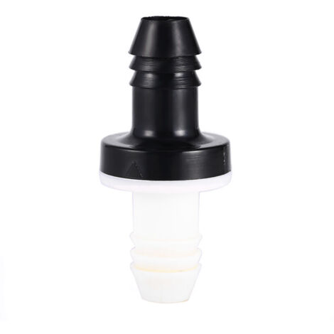 Clapet anti-retour en ligne en caoutchouc silicone pour liquides et air unidirectionnel