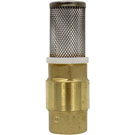 Clapet anti-retour Femelle-Femelle 3/4'' (20/27) + Filtre Inox (crépine) 3/4'' (20/27) - Sans ACS