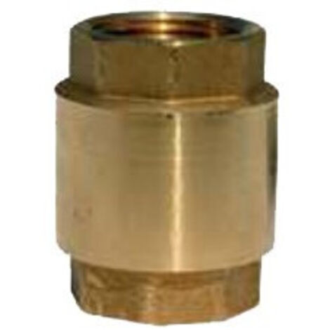 Clapet anti-retour femelle/femelle en laiton - X Taille 1"