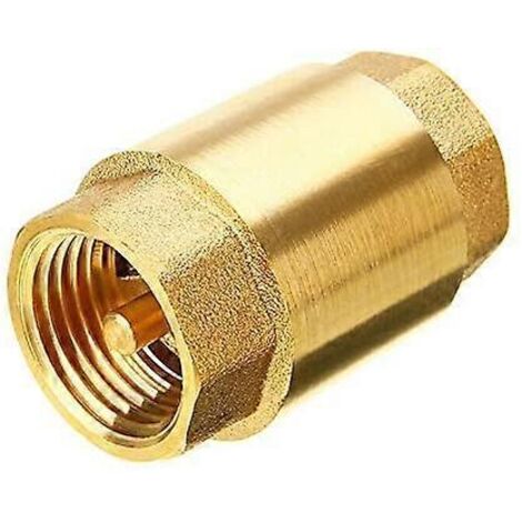 Clapet anti-retour fileté pour empêcher le reflux d'eau, de gaz ou d'huile (1/2" DN15)