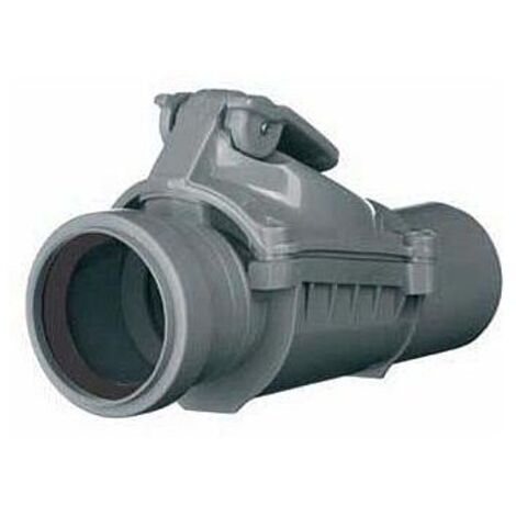 Clapet anti-retour HT DN50 avec fermeture manuelle gris
