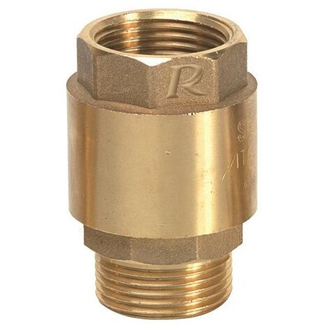 Clapet anti-retour laiton 1"1/4 sortie mâle/entrée femelle