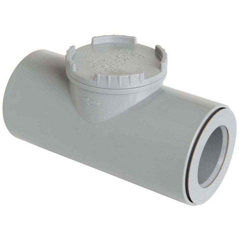 Clapet anti-retour mâle femelle à coller Ø50 First Plast