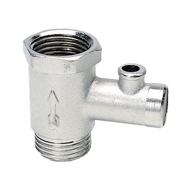 Clapet anti-retour pour chauffe-eau à vidange manuelle