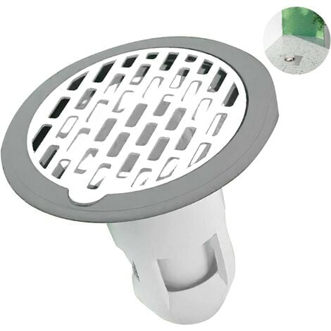 Generic Clapet siphon de sol de douche anti-odeur, filtre de vidange d'eau,  à prix pas cher