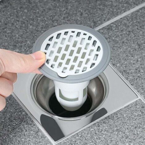 Clapet anti-retour pour évier de douche - SL.GT Noyau de canal - Anti-odeurs - Clapet anti-retour pour tuyaux de salle de bain - Joint d'évacuation de sol