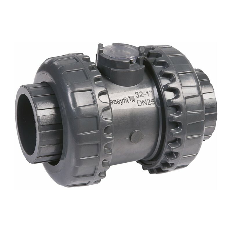 Girpi - Clapet anti-retour pvc pression noir - diamètre 40 mm