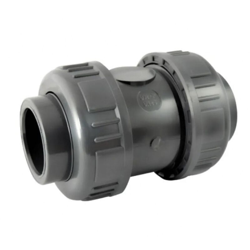 Codital - Clapet anti-retour pvc pression à ressort, à coller femelle 63 mm