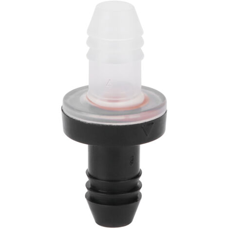 Clapet anti-retour unidirectionnel 3/8" 10MM - Carburant Gaz Liquide Air - Coque PP/Joint silicone