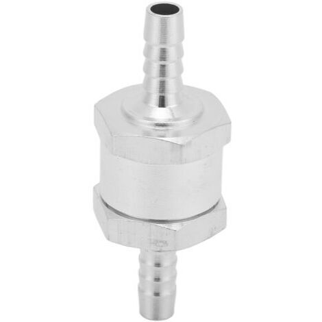 Clapet anti-retour unidirectionnel anti-retour en alliage d'aluminium universel pour carburant essence huile essence Diesel Water6mm/0.24in
