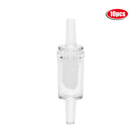 Clapet anti-retour unidirectionnel pour aquarium, pompe à air et oxygène, blanc, lot de 10