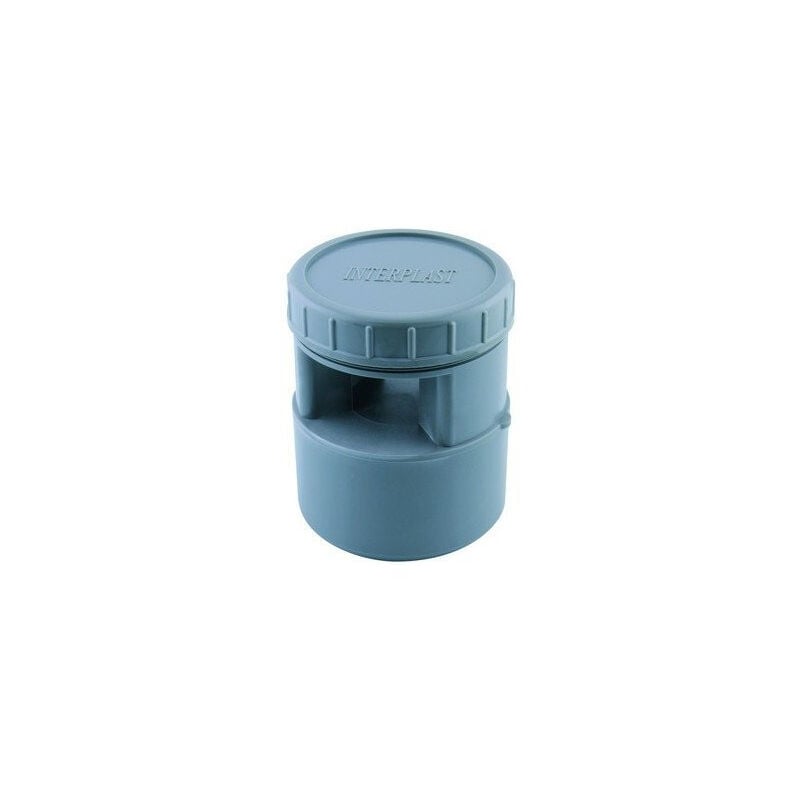 Clapet D32/40/50 aérateur à membrane pour colonne de décompression d'eau - jardiboutique - Gris