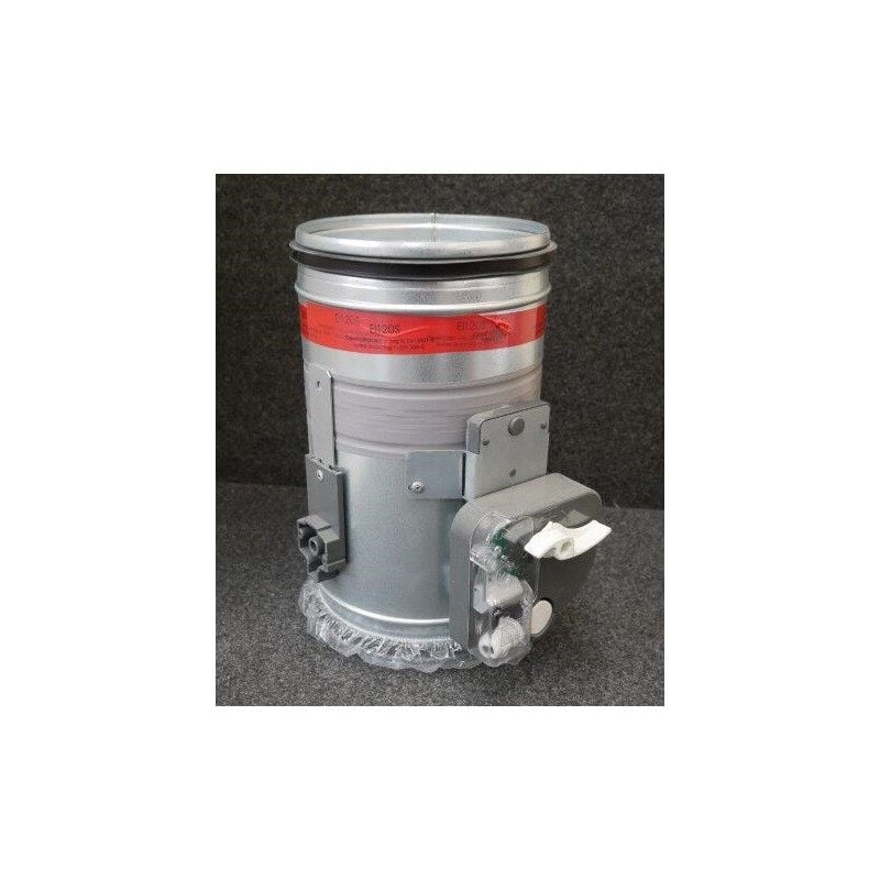 Unelvent - Clapet coupe-feu 2 h circulaire ø 200mm contacts début/fin de course alim 24-48Vdc norme nf s&p