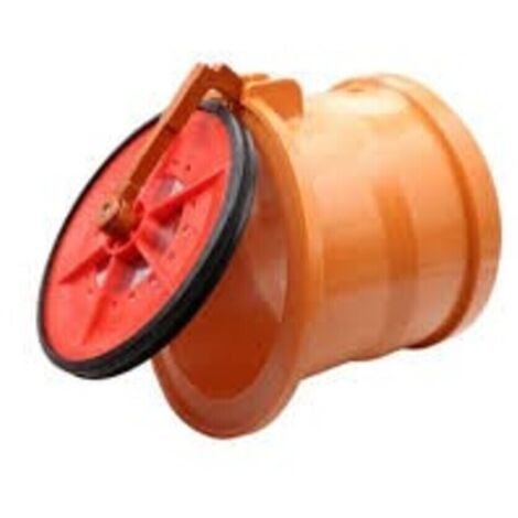 HYDRODIV Clapet de nez diametre 100 mm à coller, anti-retour, protège des remontées d'odeurs, d'eau et de nuisibles