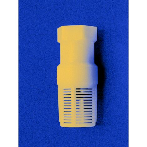 Clapet de pied en nylon 5 piA ces avec filtre 1 ".1 / 2 gr irrigation
