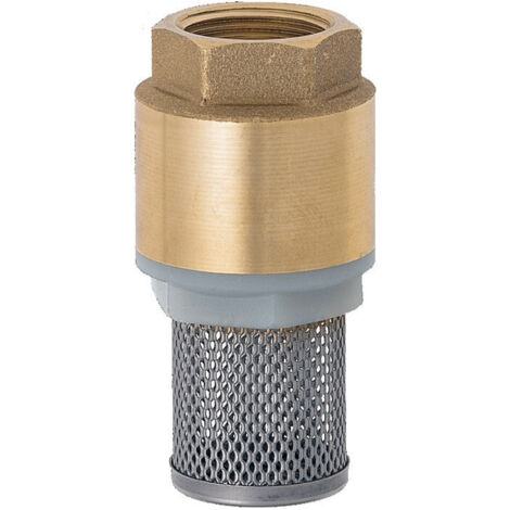 Clapet de pied GEKA Laiton/Acier chromé FI 1 1/4 pouces GEKA