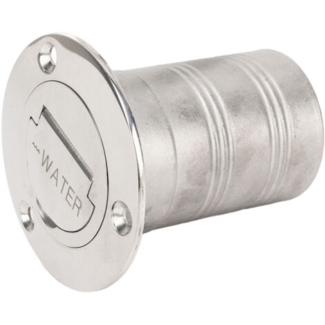 Clapet de Remplissage de Pont en Acier Inox 316, 50 mm, Angle Droit, sans Outil