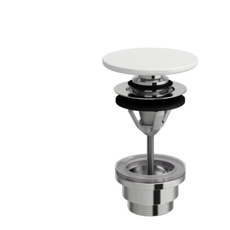 Clapet de vidange KARTELL avec clic-clac noir LAUFEN