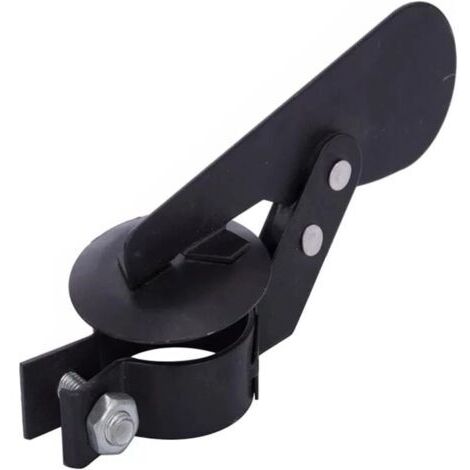Clapet d'Échappement Tracteur - Capuchon de Pluie et de Protection pour Pot d'Échappement - 50 mm - Compatible avec les Tracteurs à Gazon - Noir