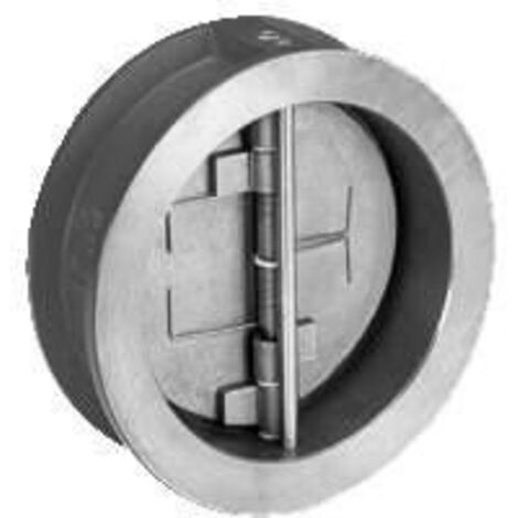 CLAPET DOUBLE BATTANT SOCLA 895, CORPS FONTE, BATTANTS INOX, JOINT EPDM, DN 50 149B3000